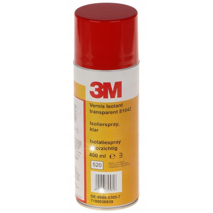 Aerozol izolant 3M SCOTCH-1601/400, 40kV/mm, 400ml, transparent