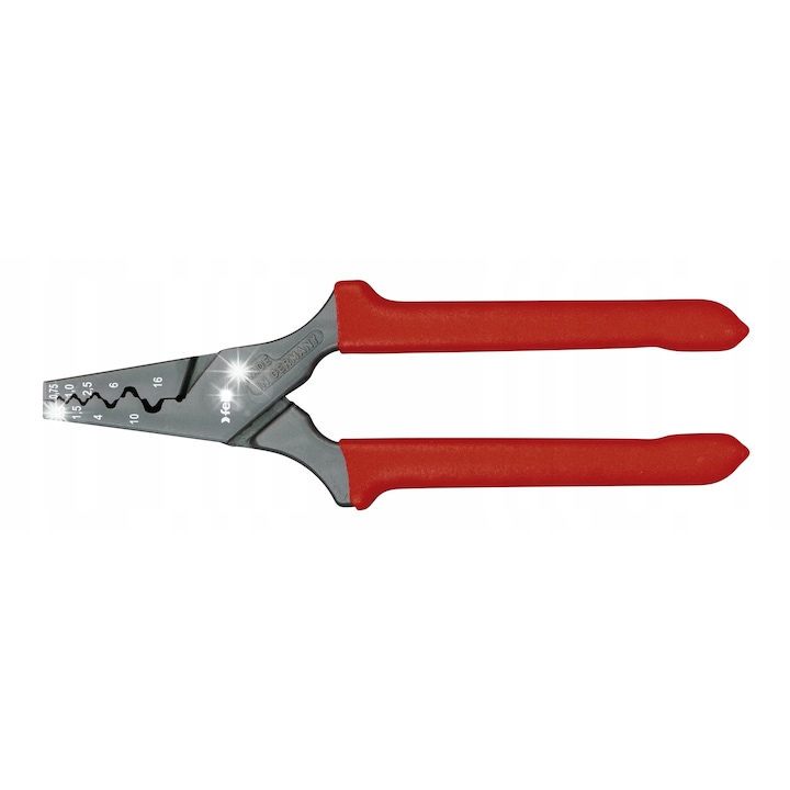 Krimpelő fogó érvéghüvelyekhez, Felo, 0,5-16mm, 190mm