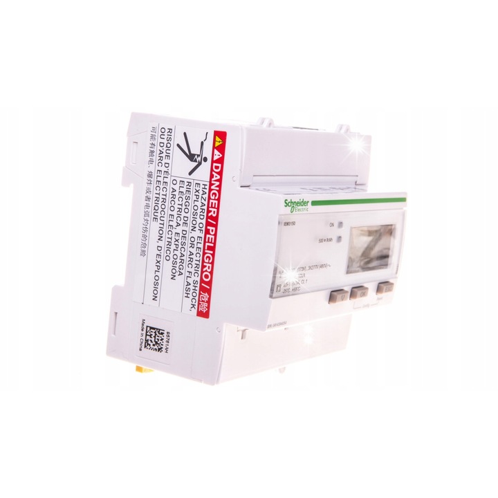 Contor energiei electrice 1/3-fazowy 63A 100-277/173-480V, 4 fire, montaj incorporat