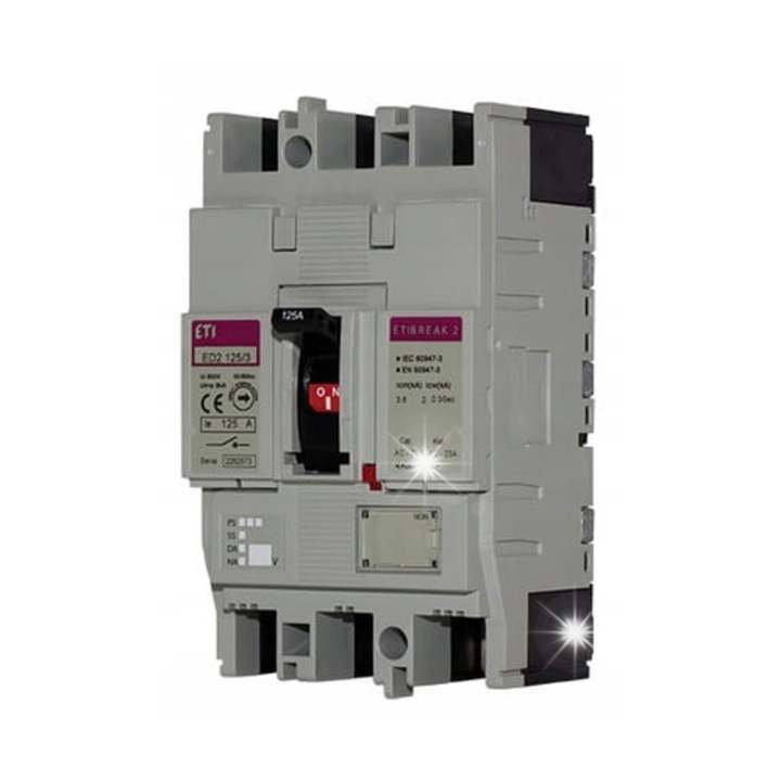 Dispozitiv de comutare electrica 3P 125A 3,6kA ED2 125/3, IP20