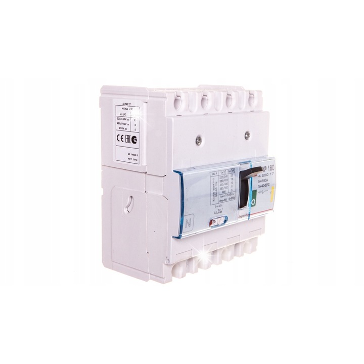 Intrerupator de putere 160A 4P 16kA DPX 160, IP40, montare fixa