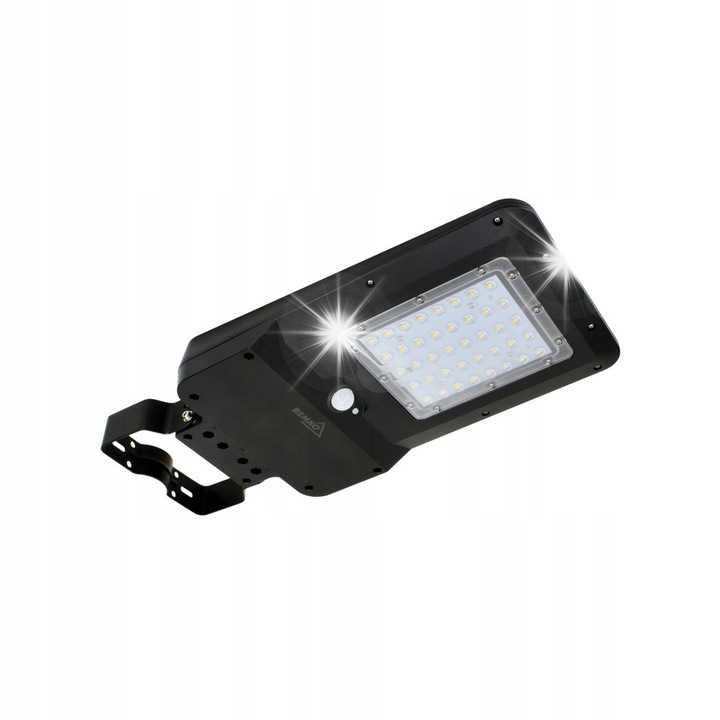 Lampa solara LED 15W 1600LM 4000K IP65 cu senzor de miscare, dimensiuni 493x232x58mm