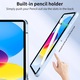 Husa Trifold Magnetica pentru Apple iPad (A16) 11-inch (2025) / 10.9" (2022), Smart Cover, Suport Stylus - Ice Blue