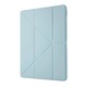 Husa Trifold Magnetica pentru Apple iPad (A16) 11-inch (2025) / 10.9" (2022), Smart Cover, Suport Stylus - Ice Blue