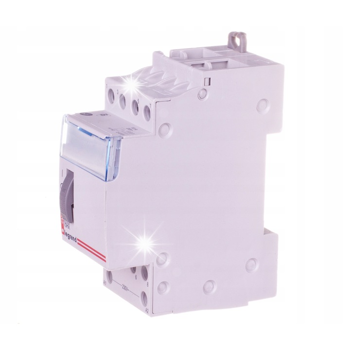 Releu impulsiv 16A 230V AC 4Z, Legrand, model 412416, montaj pe sina DIN, 2 module