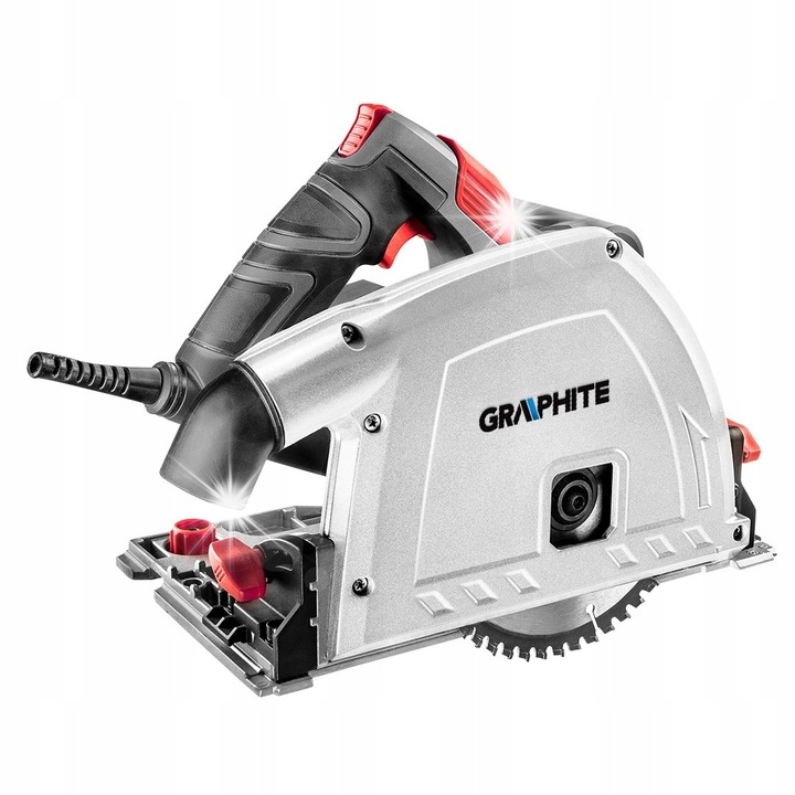 Циркуляр-потапящ трион 1200W, 165мм, 4.6кг, за професионална употреба