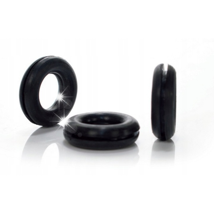 Gumi persely GH 11, 100 db, 11mm, fekete