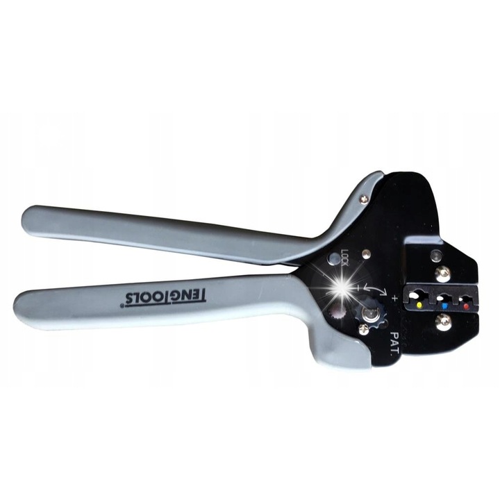 Cleste pentru zacisarea capetelor, Teng Tools CP52, mecanic, oval, 128390101