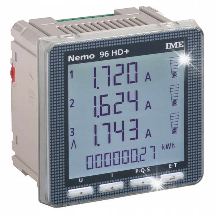 Contor de parametri de retea NEMO 96 HD+ de panou 1-5A 690V A80-265VAC