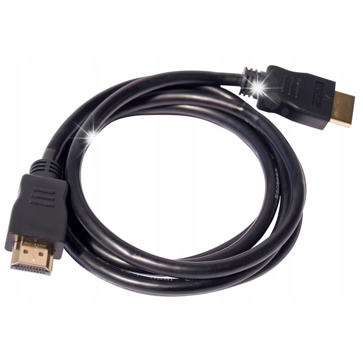 Cabluri HDMI, 5m, Full HD 1080p, Ultra HD 4K, negru