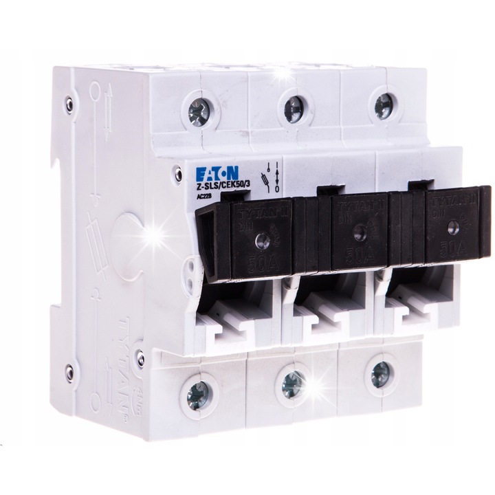 Dispozitiv de protectie electrica 3P 50A D02 Z-SLS/CEK50/3, 400V, 3 poli
