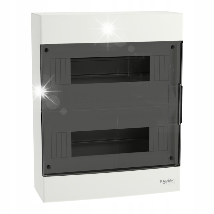 Tablouri electrice, Schneider, Easy9 EU, 2x12 module, alb, 256x326x103mm