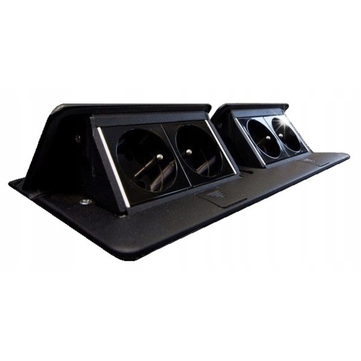 Минидоза POP-UP 2x4м, черна, монтажен комплект 654005