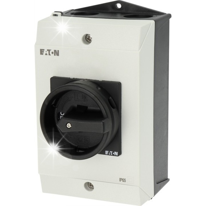 Kapcsoló 0-1 3P 25A 1Z 1N IP65, lapos szerelés, P1-25/I2-SI/HI11-SW