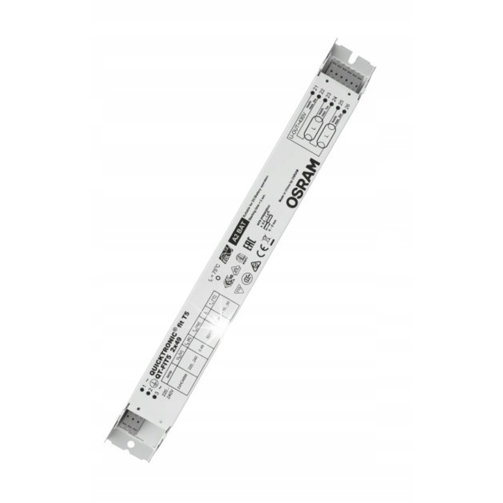 Balast electronic QT-FIT5 2X49/220-240, 280x30mm, 21mm inaltime, 220-240V