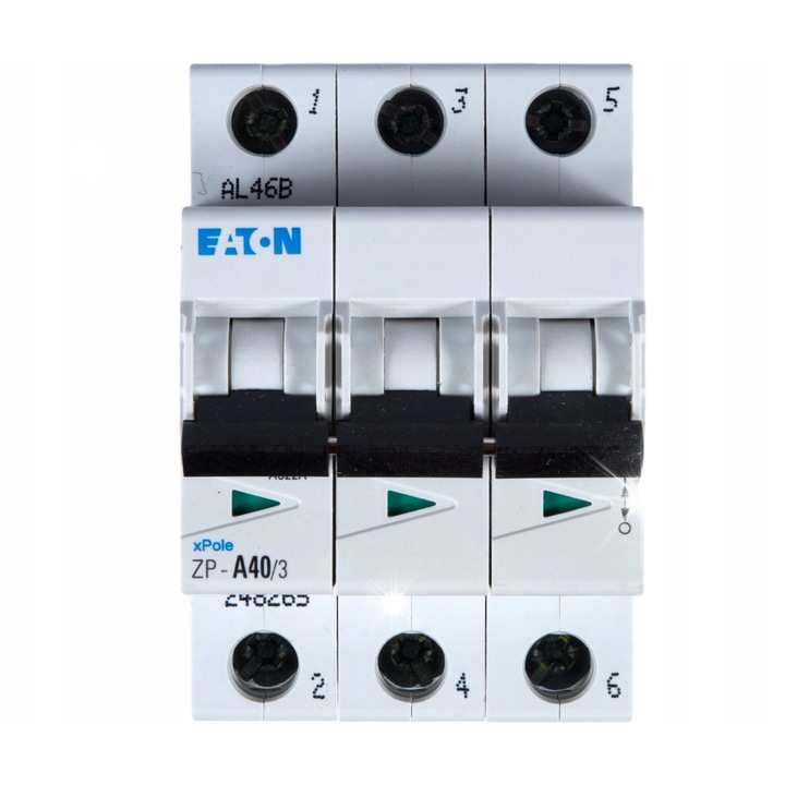 Moduláris kapcsoló 40A ZP-A40/3, 3 modul, IP40, 230V