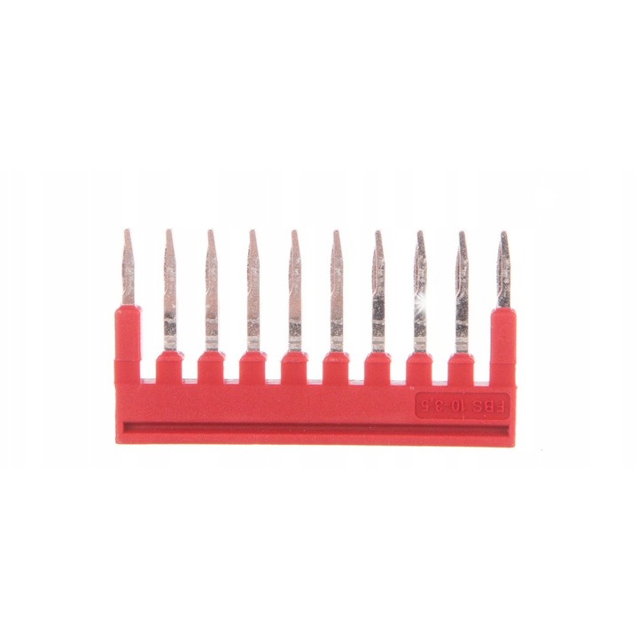 Punte 10 pini rosie FBS 10-3,5, set 50 bucati