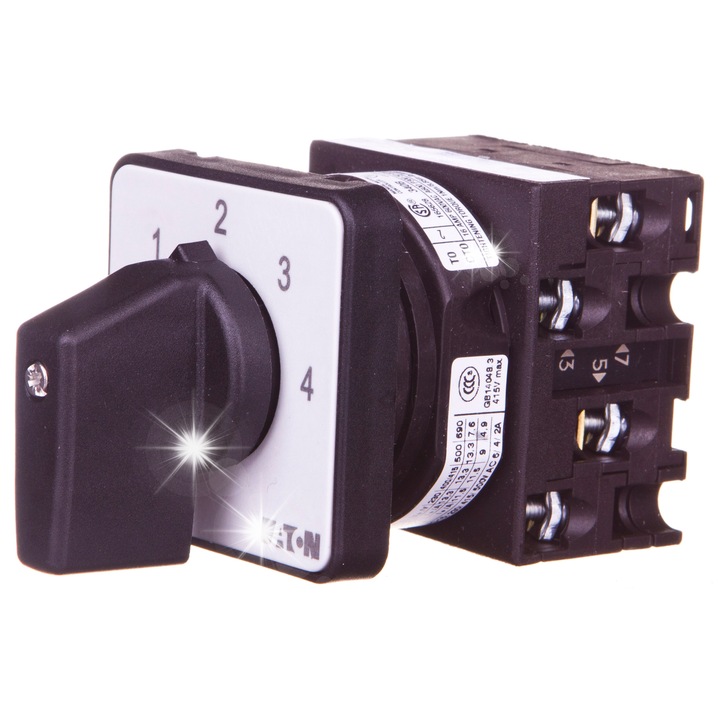 Bütykös kapcsoló 0-1-2-3-4 20A, IP65, köztes szerelés