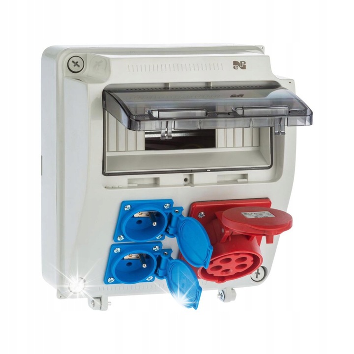 Tablouri electrice 9 module 2x2P+Z 5P/16A IP44 260x220x175mm