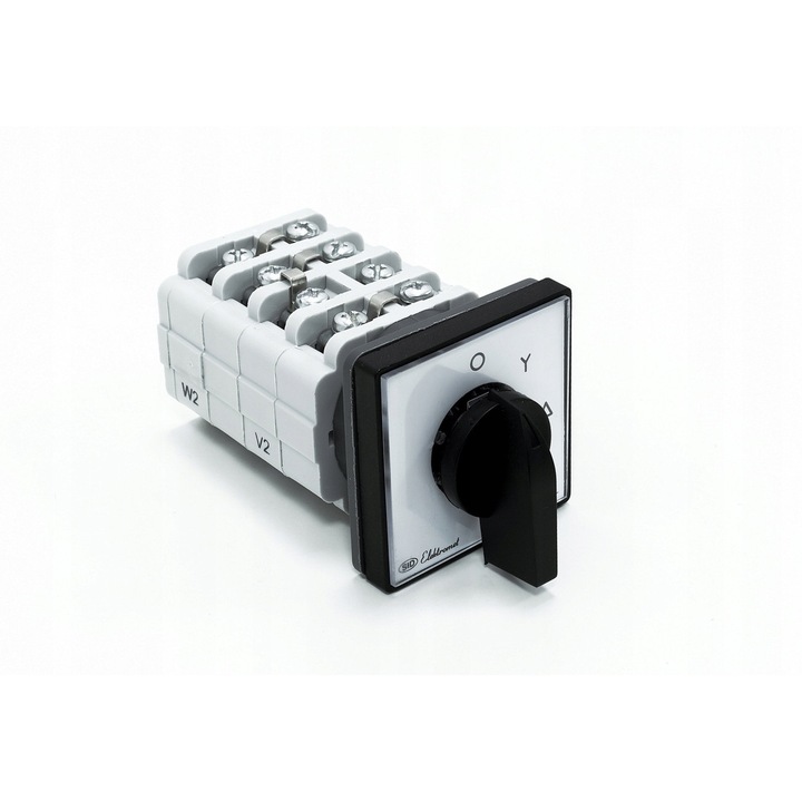 Bütykös kapcsoló, Y-D 3P 25A IP65, ELEKTROMET, fekete