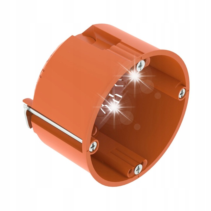 Set 25 prize de perete 47mm fara halogen, rosie, pentru cabluri de 20-25mm