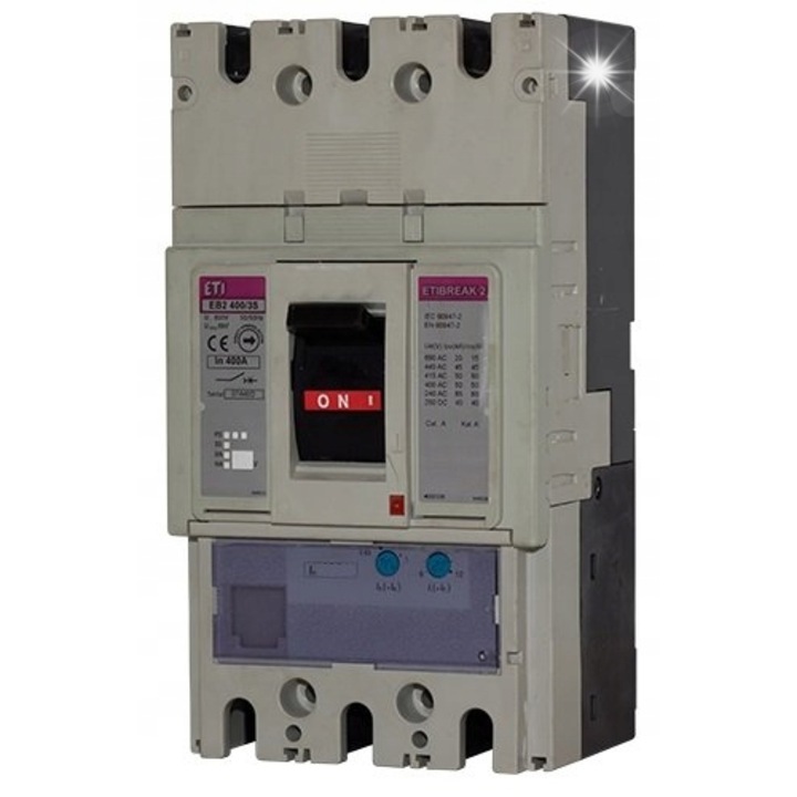 Dispozitiv de protectie electrica 3P 400A 50kA, EB2 400/3S, IP20