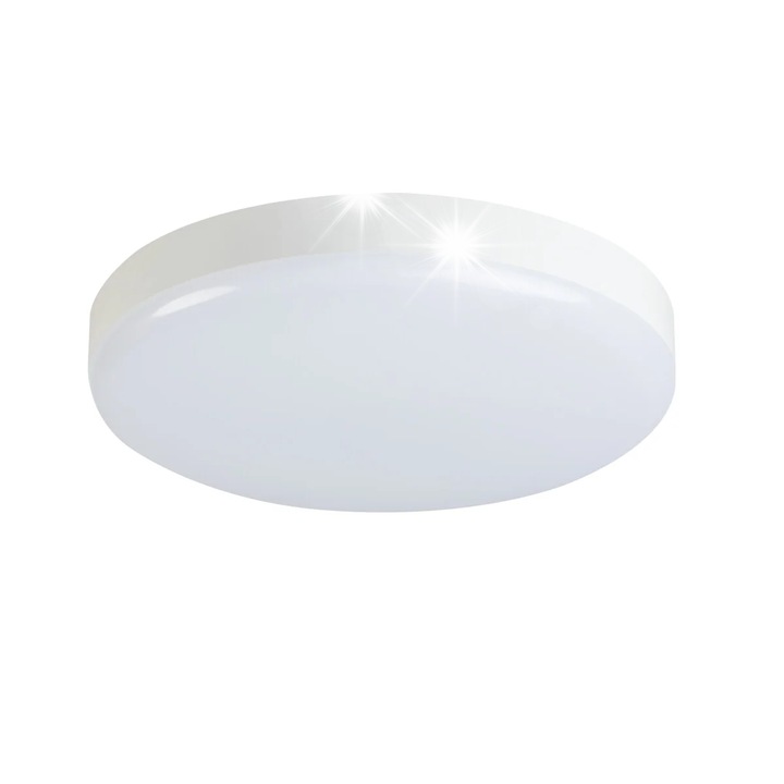 Plafoniera LED Kanlux Iper 35W, 4200lm, alb, 35x35cm, IP65