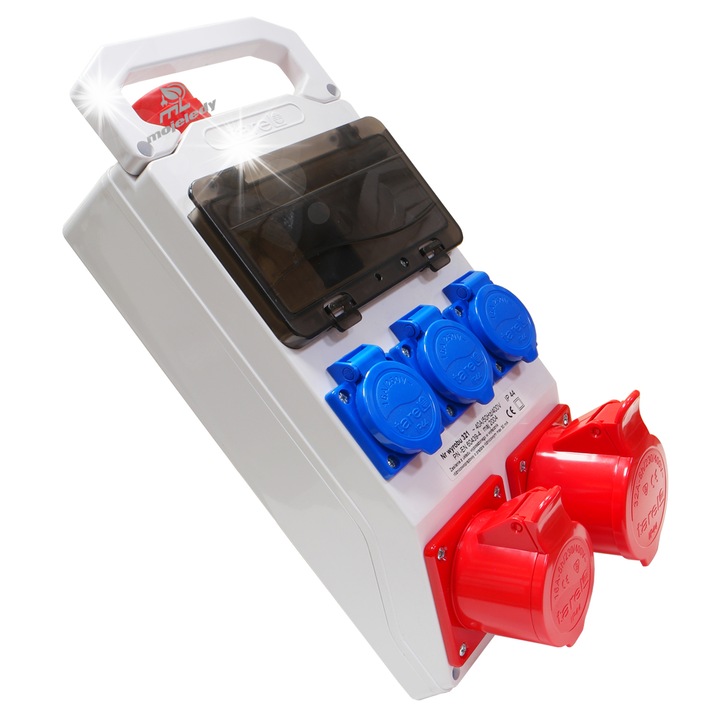 Tablouri electrice 8-module 32A/400V, 3x16A/250V, IP44