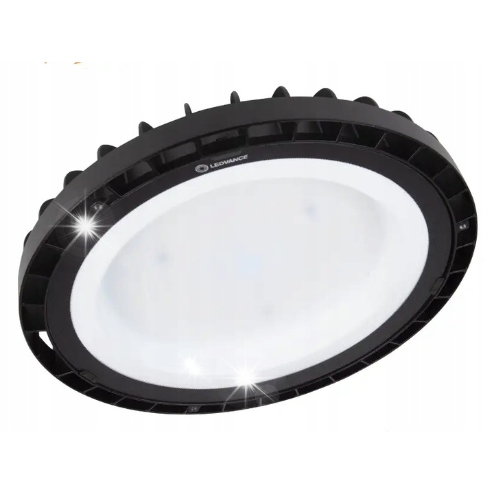 Corpuri iluminat comercial, LED HIGH BAY COMPACT, 83W, 10000lm, negru, 180mm