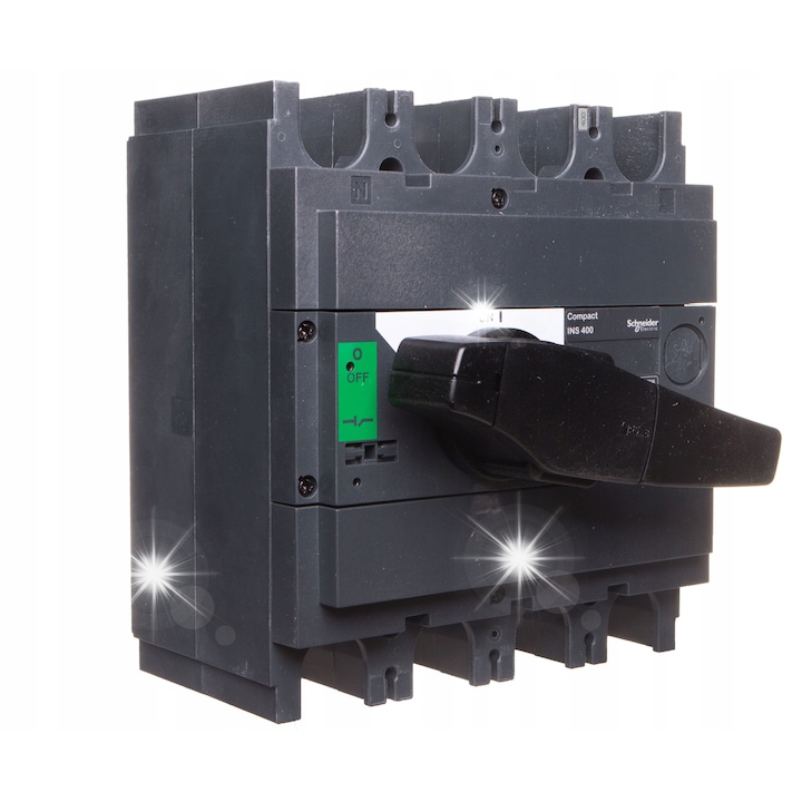 Dispozitiv de deconectare 3P 400A ComPacT INS, Schneider, negru, 205x185x130mm