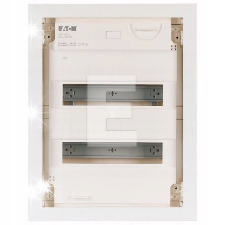 Tablouri electrice 2x12, KLV-24HWS-SF, alb, 360x465x100mm