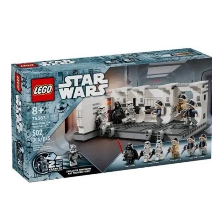Set de constructie LEGO Star Wars 75387, 7 minifigurine, culoare multicolor, dimensiuni 8x22x13cm