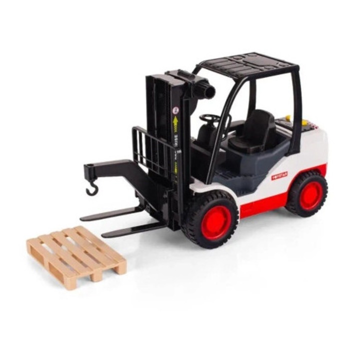 Carucior cu furca Lena, cu efecte sonore si luminoase, dimensiuni 32x20x12,5cm, pentru copii peste 3 ani