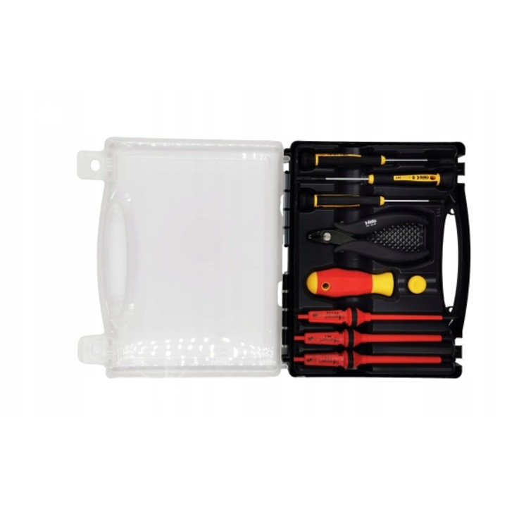 FELO 9 részes csavarhúzó készlet, különböző méretek, ergonomikus