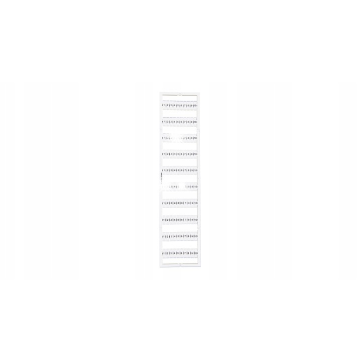 Marcaje WMB 10x 1-10 793-4502 set 5 bucati, alb