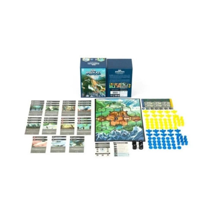 Na Rozkaz! - Joc de societate, Lucrum Games, 2 jucatori, tematica II Wojna Mondiala, 30x30cm