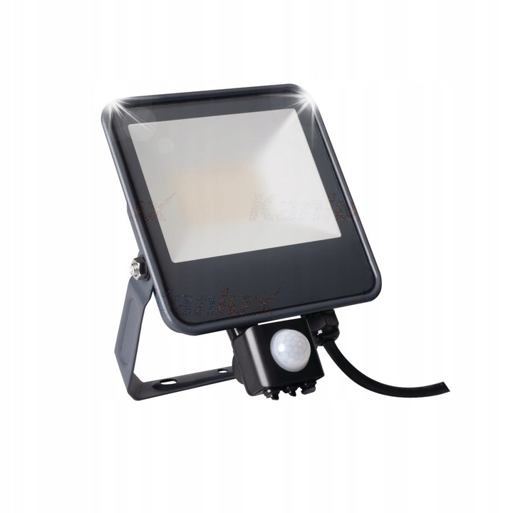 Proiector Kanlux IQ-LED FL-30W, 3450lm, 4000K, IP44, negru, 135x186x56mm