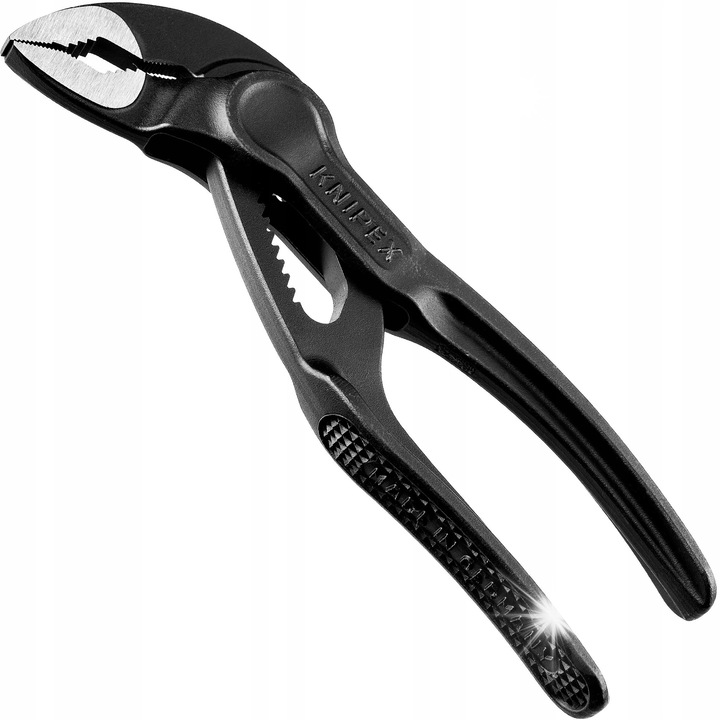 Szczypce Cobra XS, 100 mm, 11 pozitii, 28 mm, 24 mm, gri