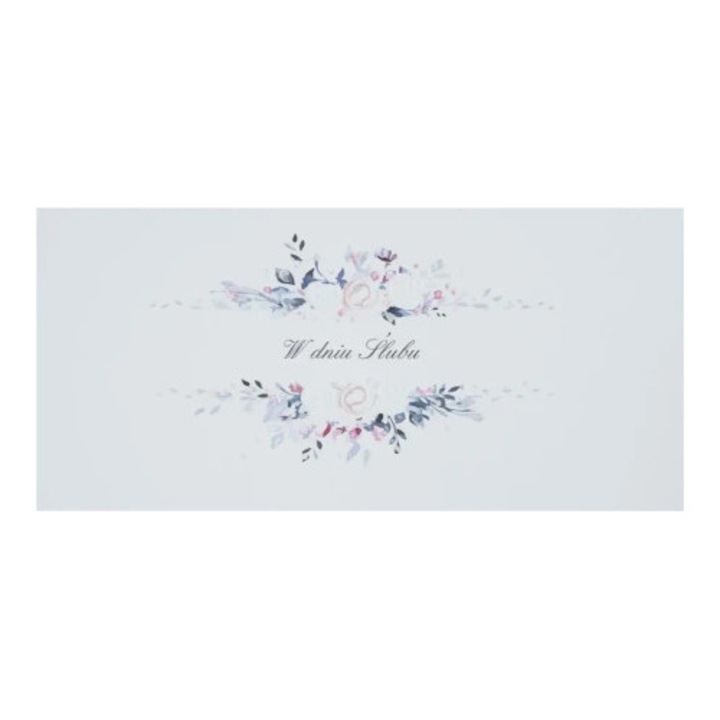 Felicitare, MAK, Karnet Slub DL S41, 200 g/m2, maluit, 10x21cm