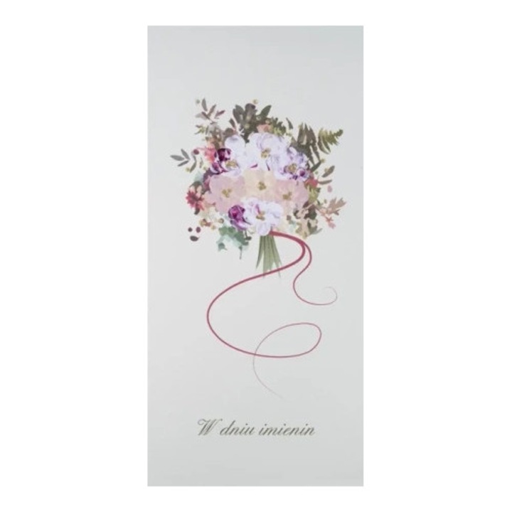 Felicitare, MAK, Karnet Imieniny I 12, malat, 200 g/m2