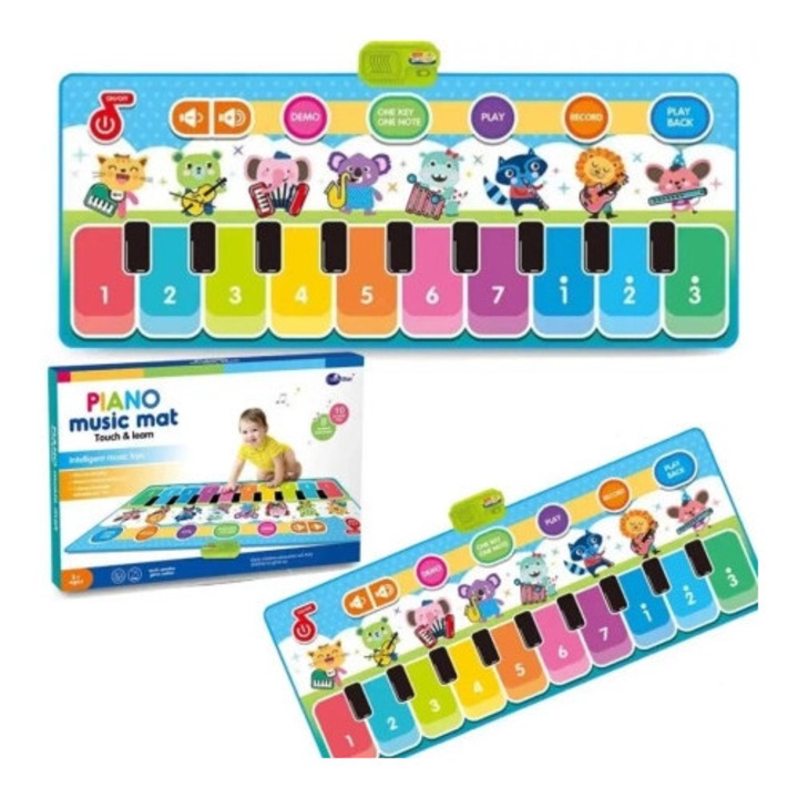 Covoras muzical in forma de pian cu sunet