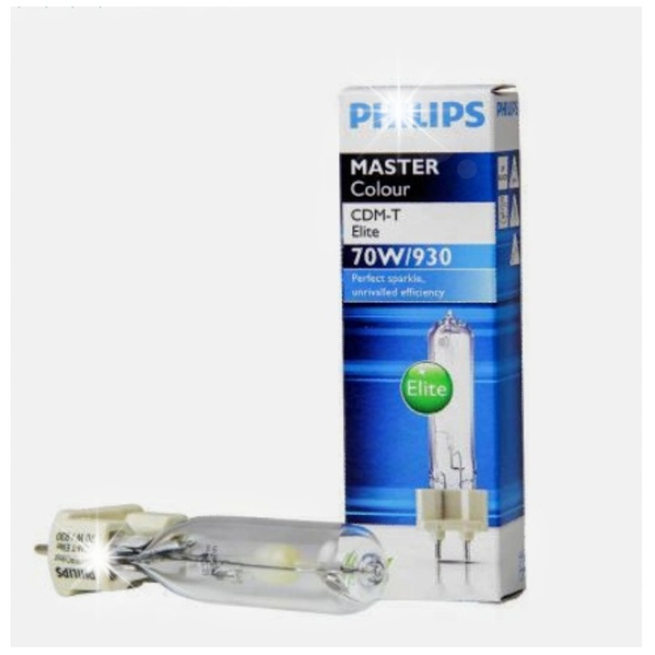 Халогенна крушка, Philips, 70W G12 3000K, прозрачна, 20мм, 103см