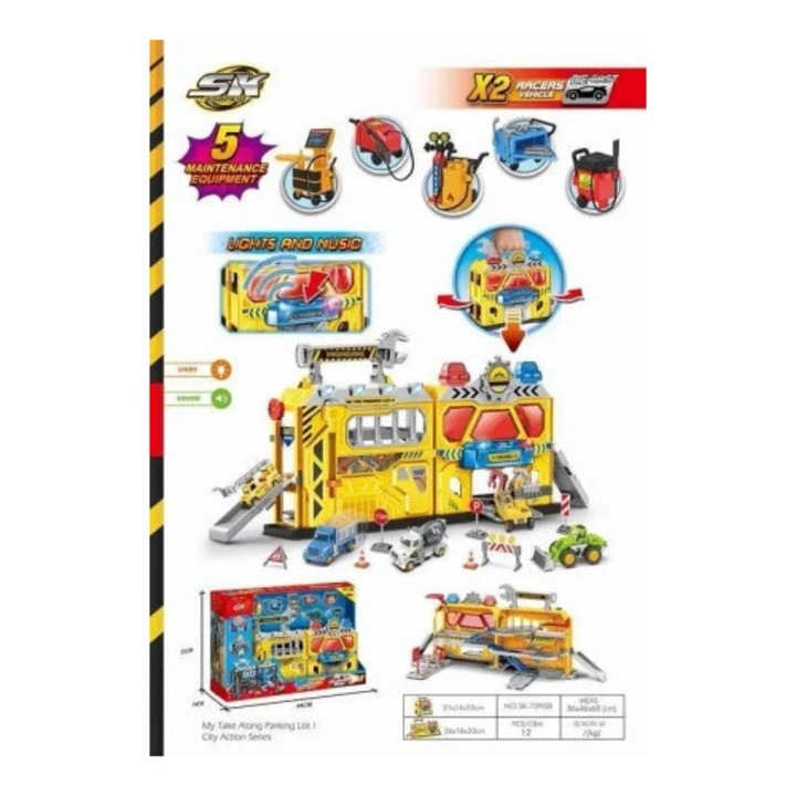 Set parcare MAKSIK SK-739GB