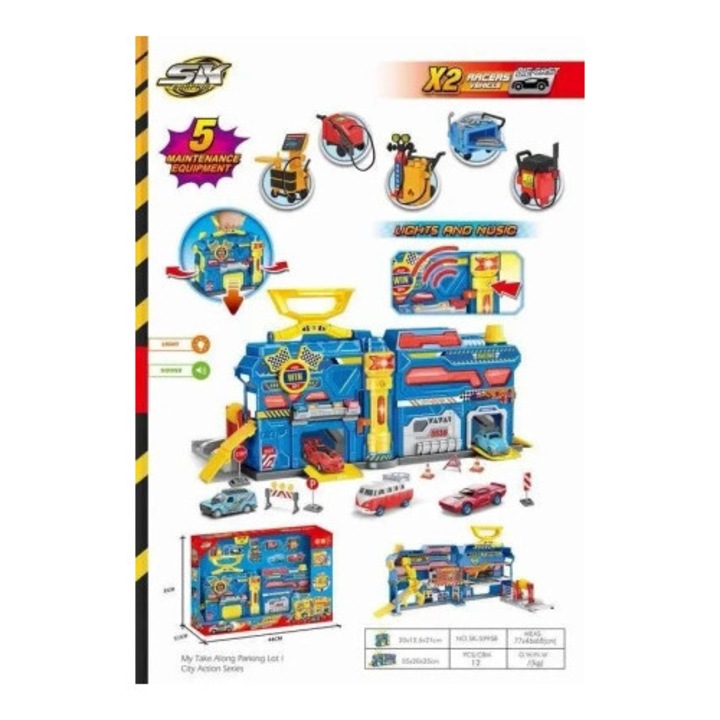 Set parcare MAKSIK SK-599SB