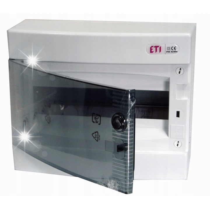 Tablouri electrice, 1x12, alb, 287x236x112mm