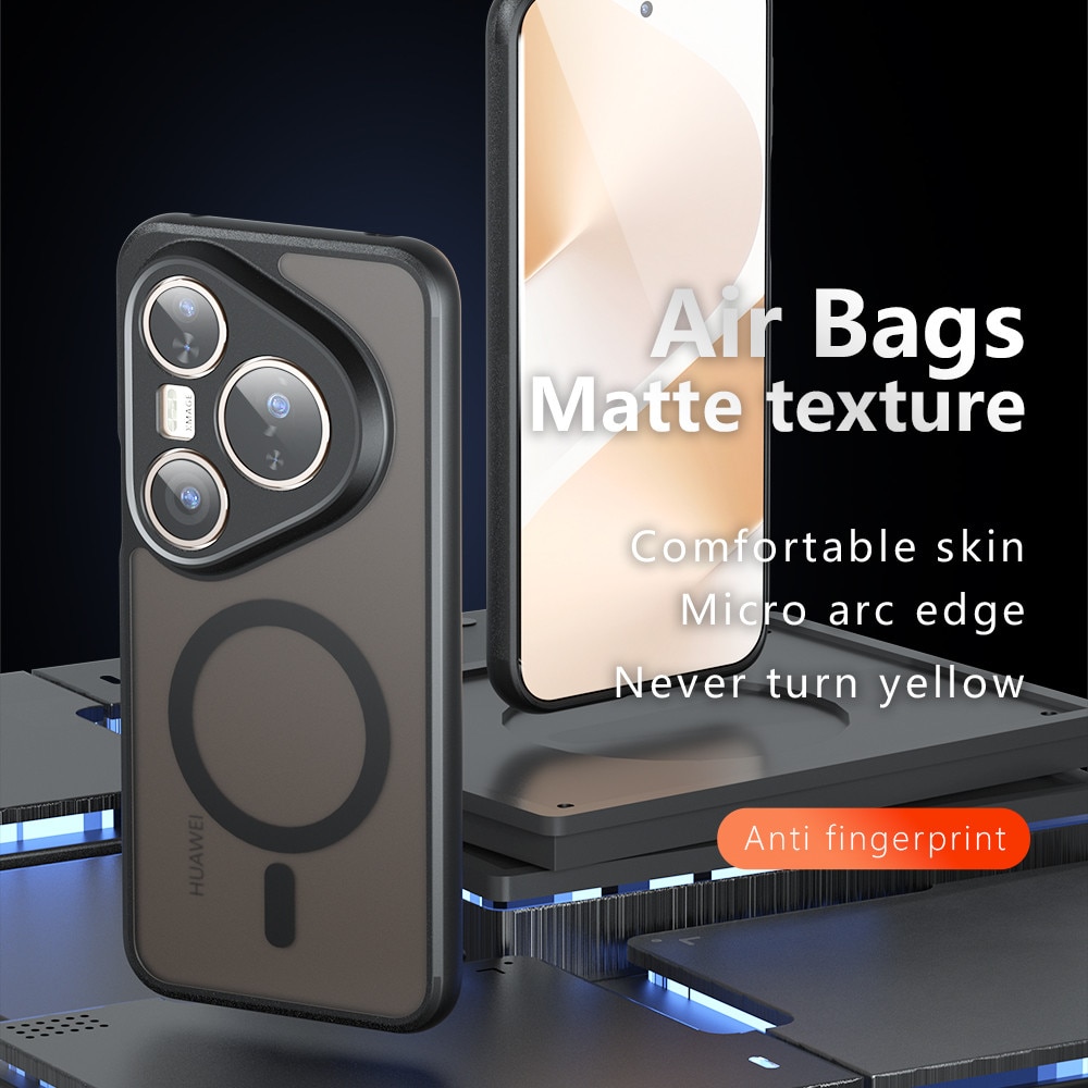 Husa pentru Huawei Pura 80 Ultra - Techsuit PureFrost MagSafe - Frosted Black