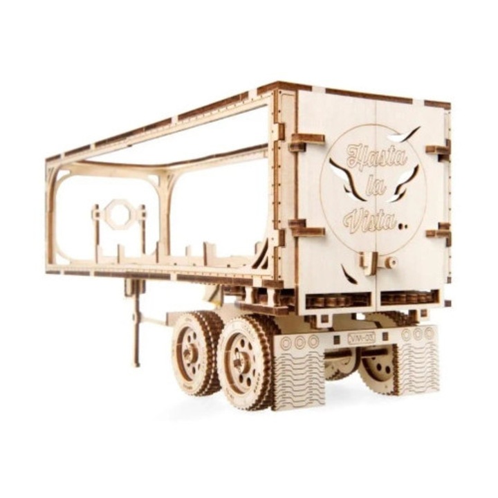 Naczepa pentru Tractoare VM-03, Mechanical Models, design interesant, din placaj, set de montaj