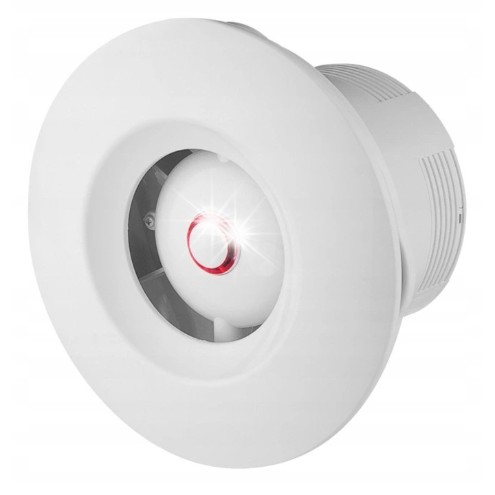 Вентилатор за таван, Awenta ORBIT, 100мм, 13W, таймер 3-30 минути, 88м³/ч, IPX4