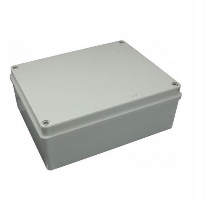 Pawbol S-BOX 606 felületre szerelhető vízálló csatlakozódoboz, IP65, 12 kábelbevezetés, Szürke, 300x220x120 mm