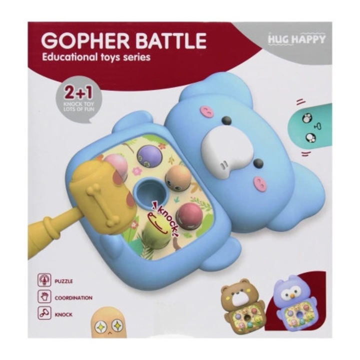 Jucarie interactiva cu ciocan, Mega Creative,19x5x23cm, pentru copii 3+